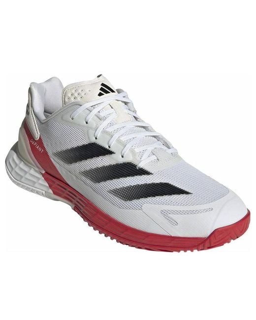 Adidas White Defiant Speed 2 for men