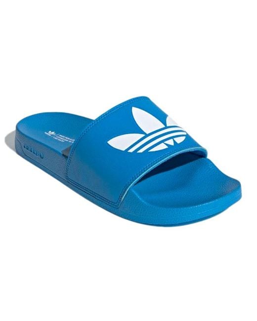 Adidas Blue Adilette Lite Slide 'Bright' for men