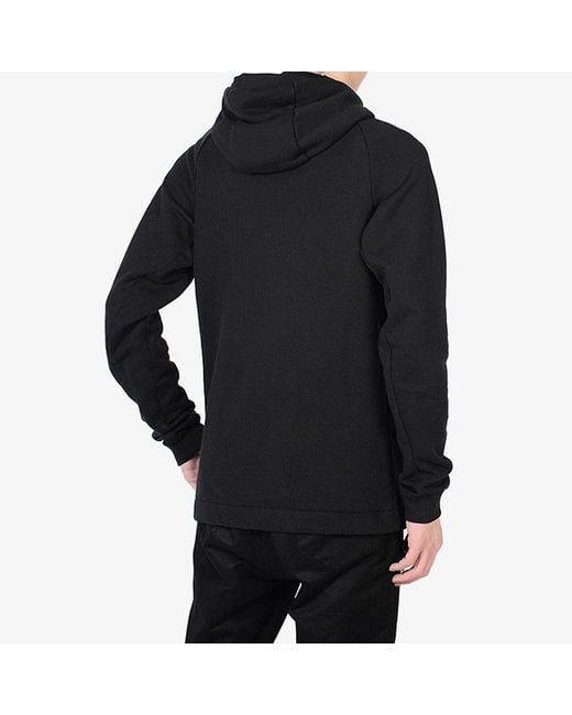 Nike Black Athleisure Casual Sports Cozy Wear-Resistant Hooded Jacket for men
