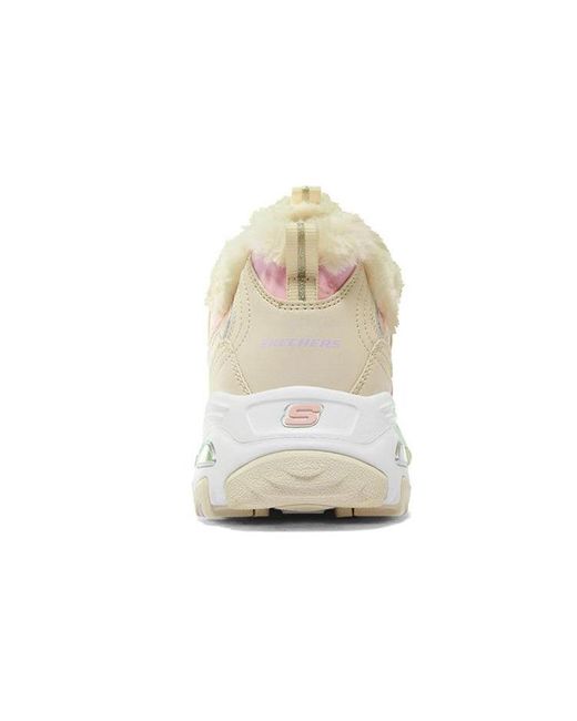 Skechers White (Wmns) D'Lites 1.0 'Natural'
