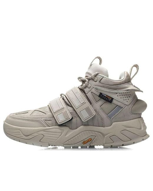 Li-ning Gray Silvery Hi X New York Fashion Week for men