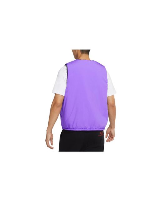 Nike Purple Club+ Reversible Winterized Vest for men