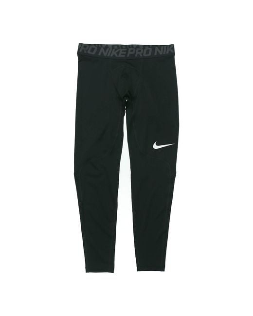 Nike Black Pro Sports Running Training Slim Fit Gym Pants for men
