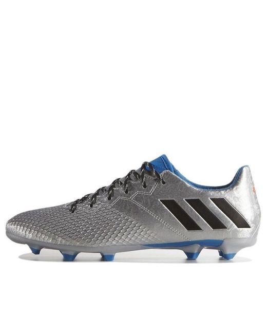 Adidas Gray Messi 16.3 Firm Ground Cleats for men