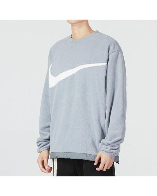Nike Blue Club Fleece Crew Neck Sweatshirt for men