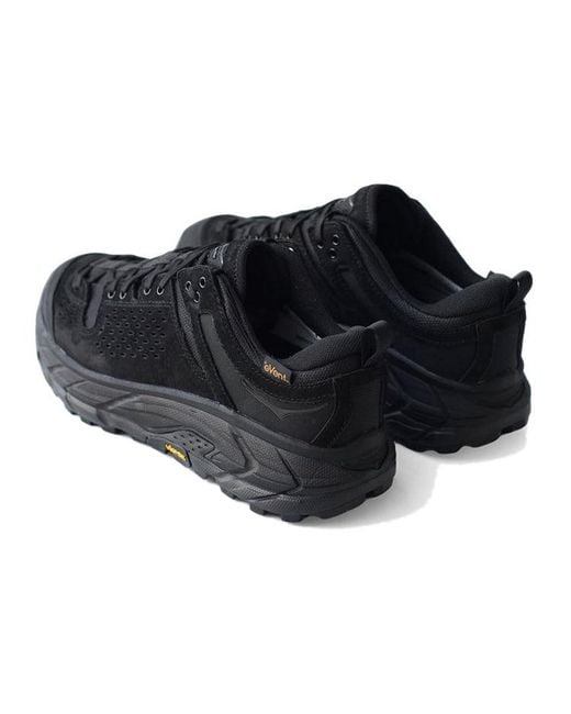 Hoka One One Black Tor Ultra Low Wp Jp for men