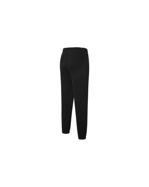 PUMA Black Ess+ Relaxed Sweatpants for men