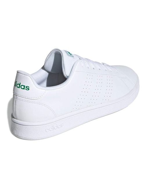 Adidas White Advantage Base Court 'Cloud' for men
