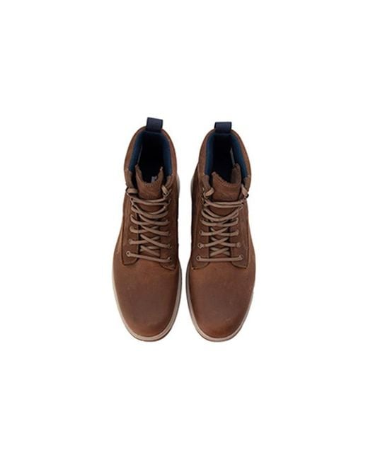 Timberland Brown Atwells Ave Waterproof Boots 'Ruse Full Grain' for men