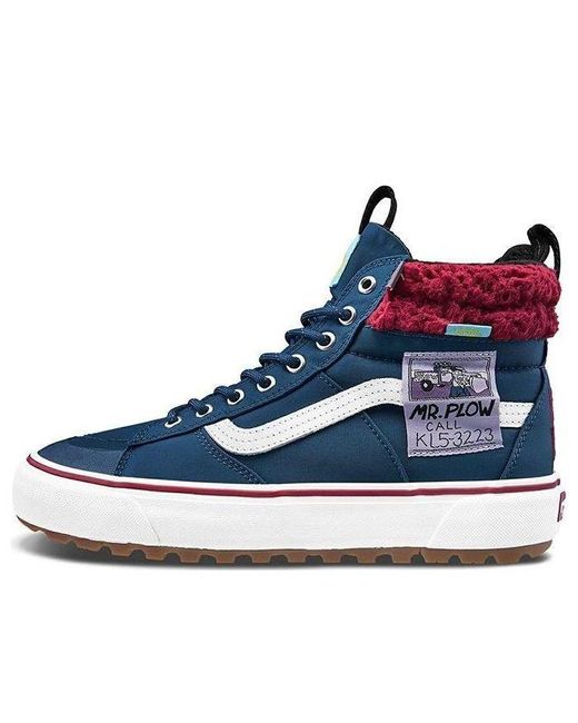 Vans The Simpsons X Sk8 hi Mte 2.0 Dx in Blue for Men Lyst