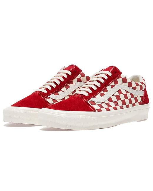 Vans Red Og Old Skool Lx 'Chili Pepper' for men