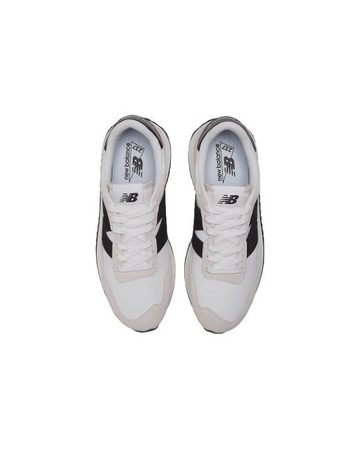 New Balance White 237 for men
