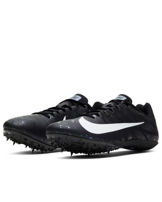 Nike Black Air Zoom Rival S 9 Spikes Fog Speckled' for men