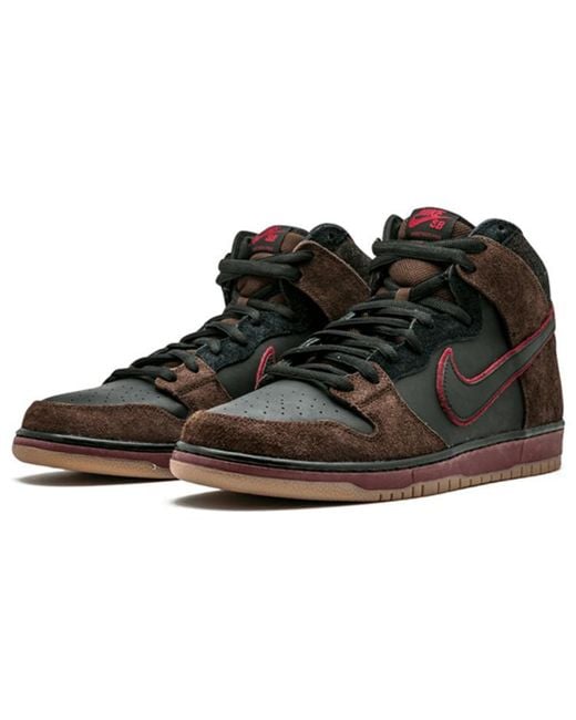 Nike Black Sb Dunk High Premium 'Slayer' for men