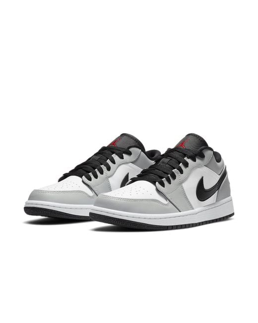 Nike White 1 Low 'Light Smoke' for men