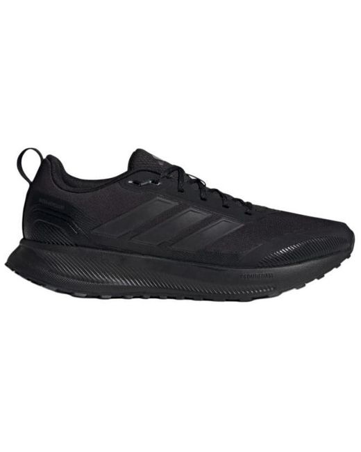 Adidas Black Runfalcon 5.0 'Core Carbon' for men