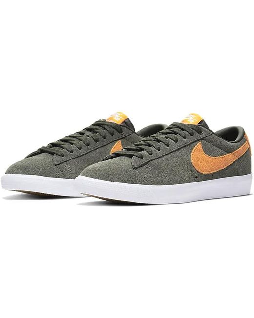 Nike Brown Zoom Blazer Low Gt Sb 'Sequoia Kumquat' for men