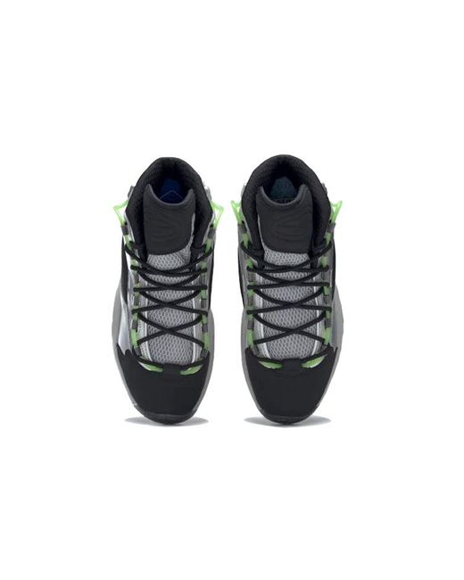 Reebok Gray Illumination's Minions X Question Mid 'Gru's Lab' for men