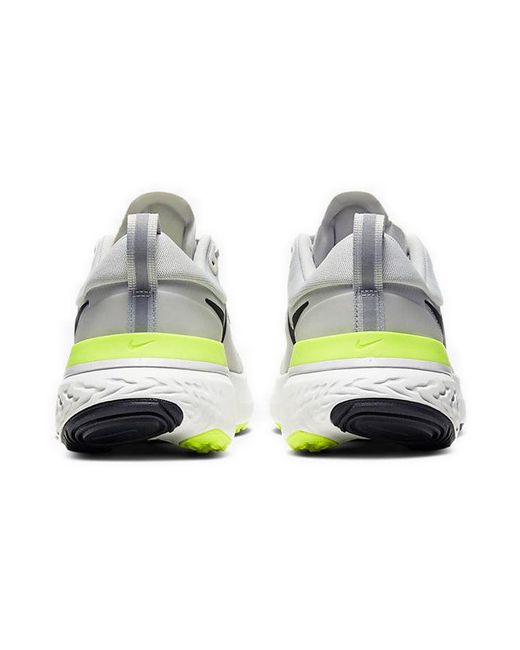 Nike White React Miler Fog Volt' for men