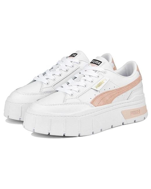 PUMA White (Wmns) Mayze Stack Rose Quartz'