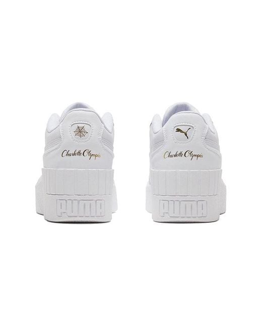PUMA White (Wmns) Charlotte Olympia X Cali Wedge 'Golden Stars'