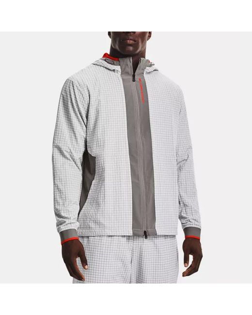 Under Armour Gray Rush Legacy Jacket for men