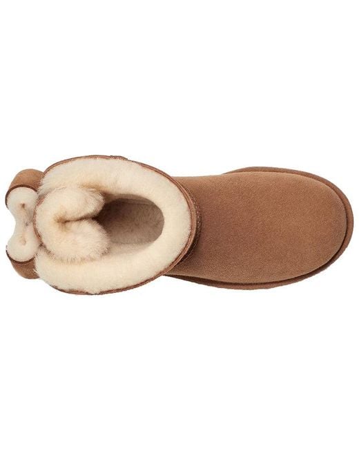 Ugg Brown Classic Heritage Bow