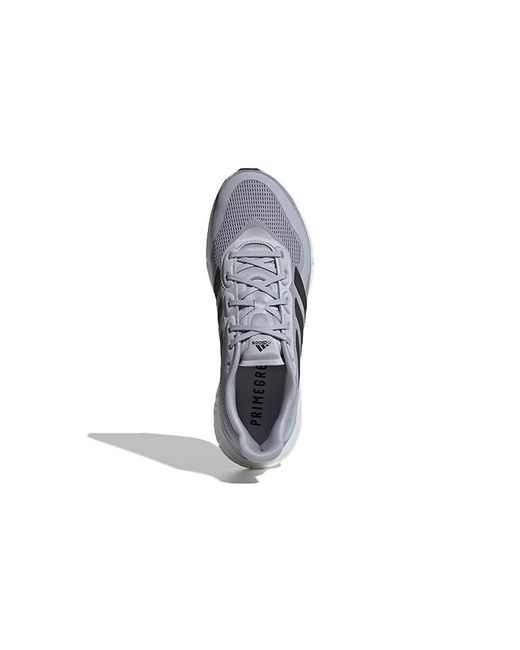 Adidas Gray Supernova 'Halo' for men