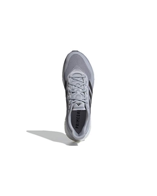 Adidas Gray Supernova 'Halo' for men