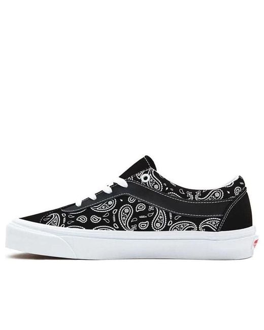Vans Black Bold Ni 'Paisley for men