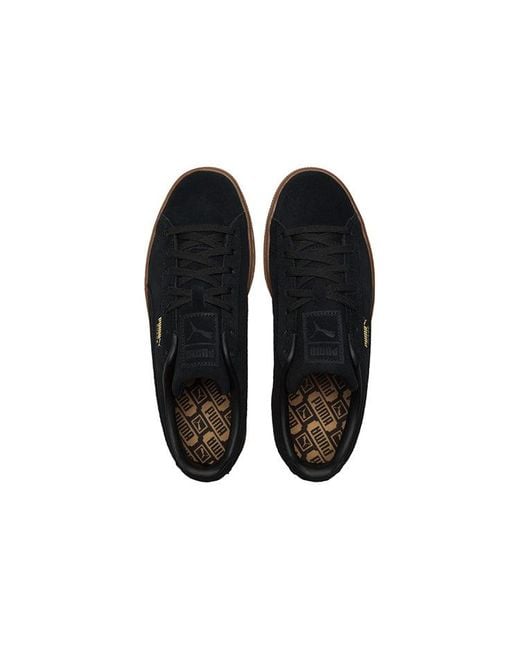 PUMA Black Suede Gum' for men