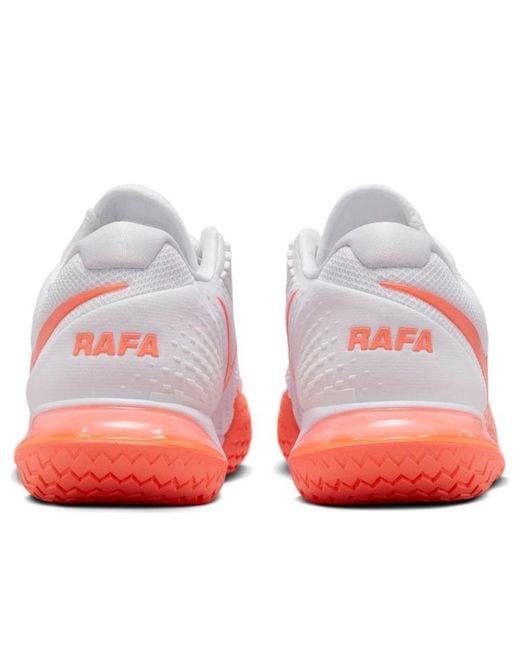 Nike White Court Air Zoom Vapor Cage 4 Rafa Bright Mango' for men