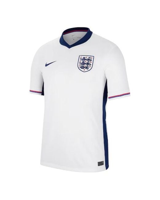 Nike Blue England Team 24/25 Stadium Home Soccer Jersey for men