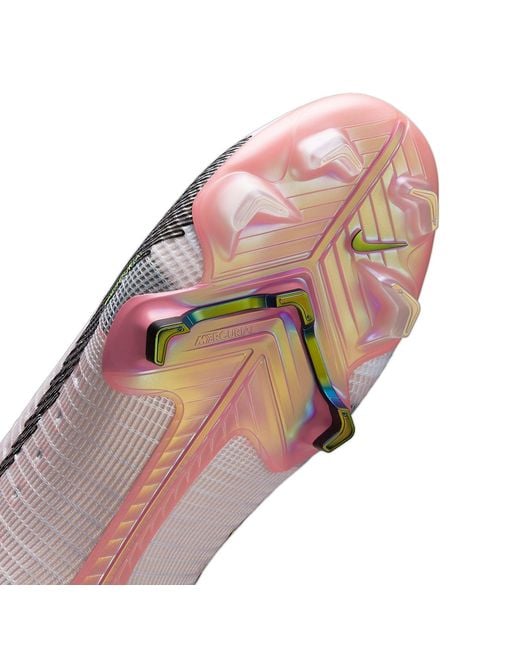Nike White Mercurial Vapor 14 Elite Fg 'Rawdacious' for men