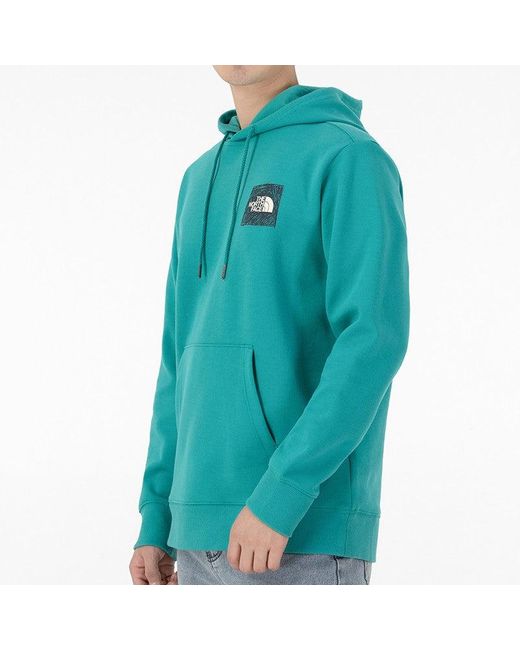 The North Face Blue Ss22 Logo Hoodie for men