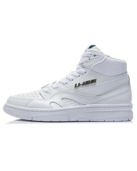 Li-ning White 937 Deluxe Hi for men