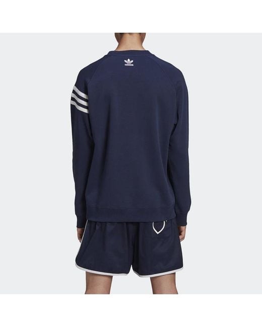 Adidas Blue Originals X Human Made Sweatshirt for men