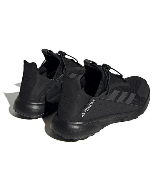 Adidas Black Terrex Voyager 21 Slip-On Heat.Rdy 'Core' for men