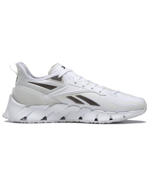 Reebok White Zig Kinetica 3 for men