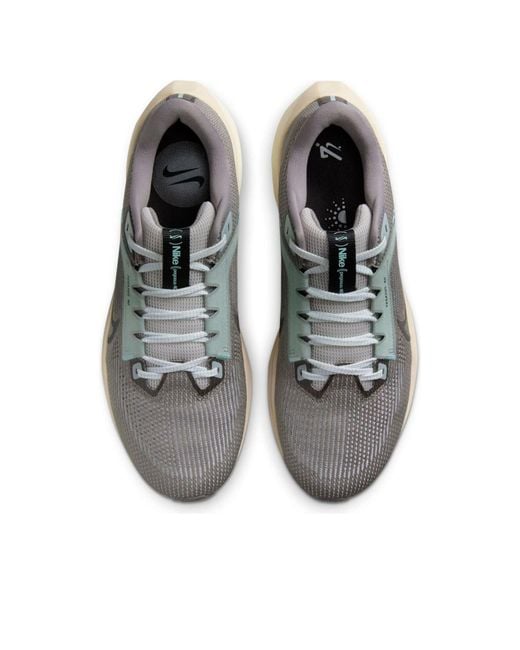 Nike Gray Air Zoom Pegasus 40 'Light Iron Ore' for men