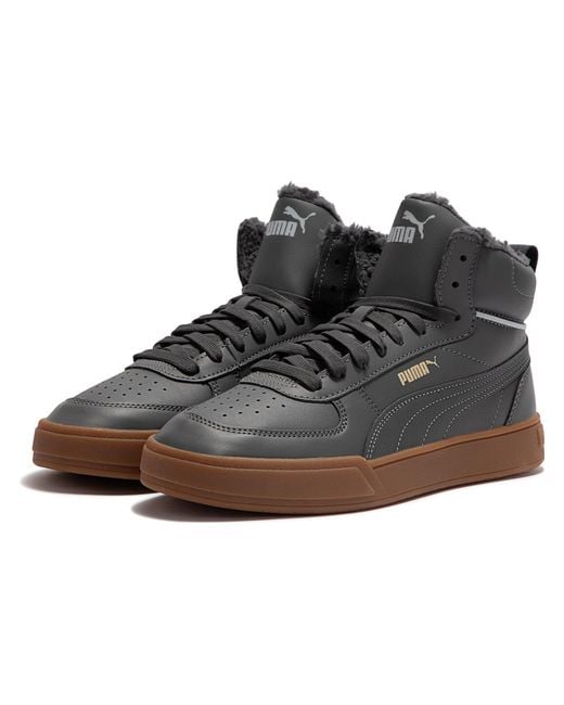 PUMA Black Caven Mid Wtr for men