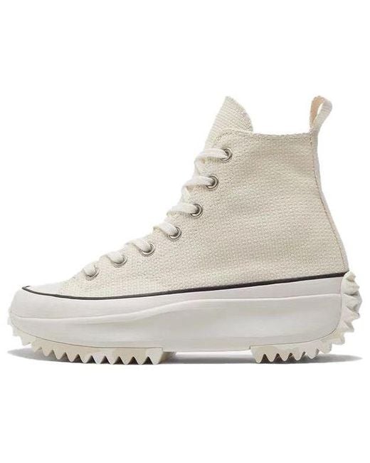 Converse White Run Star Hike High 'Egret' for men