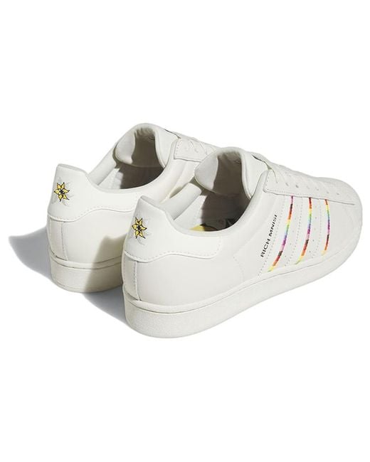 Adidas White Originals Superstar Pride Rm Shoes 'Pride' for men