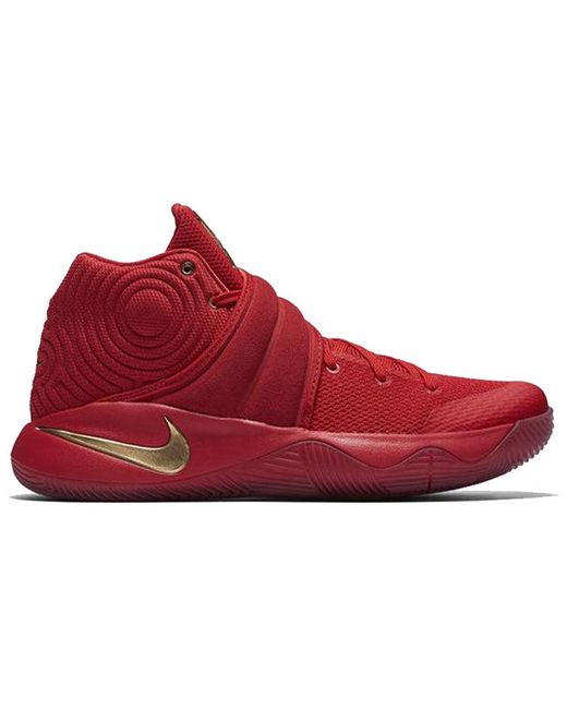 Karu Doven shampoo Nike Kyrie 2 'gold Swoosh' in Red for Men | Lyst