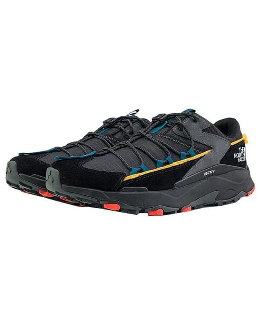 The North Face Blue Vectiv Taraval Hiking Shoes 'Tnf Asphalt' for men