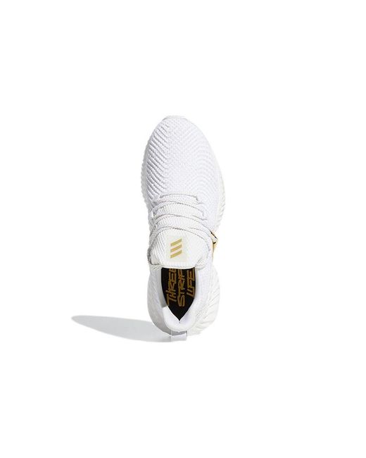 Adidas White Alphabounce Instinct M for men