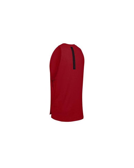 Under Armour Red Baseline Tank Top for men