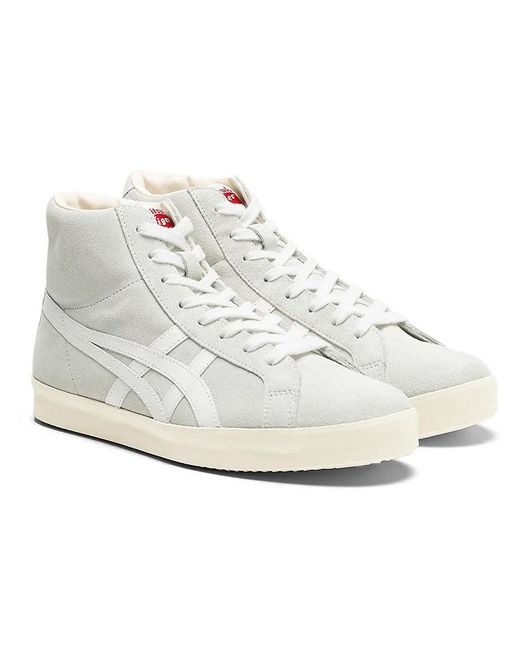 Onitsuka Tiger White Fabre Hi Nm Shoes 'Glacier' for men