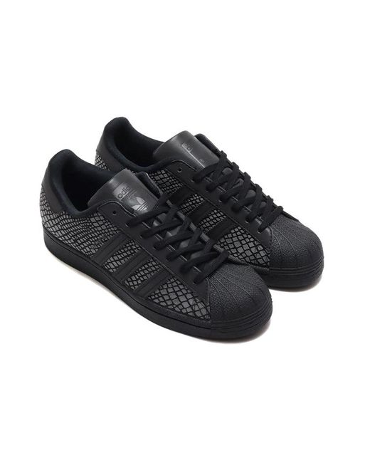 Adidas Black X Atmos Superstar 'R-Snk' for men