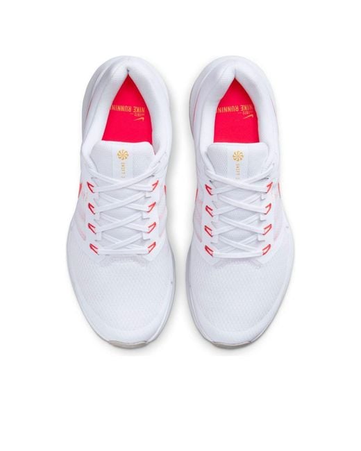 Nike White Run Swift 3 Bright Crimson' for men